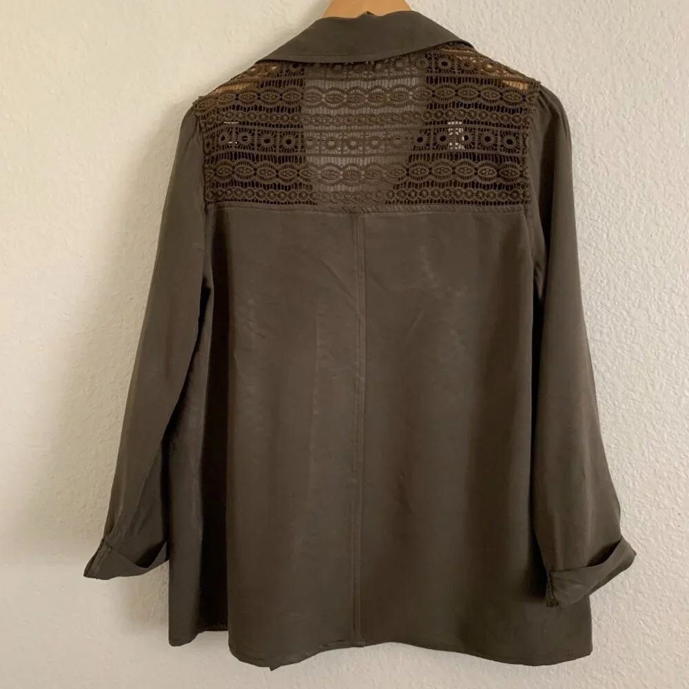 Xhilaration Good Vibes Applique Jacket - Picture 5 of 6